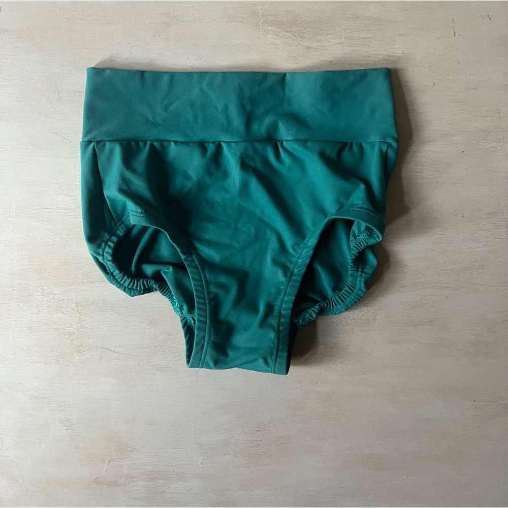 Details Dancewear teal briefs